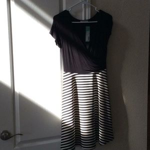 Black and white Gilli dress